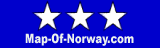 map of Norway